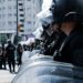 police in riot gear